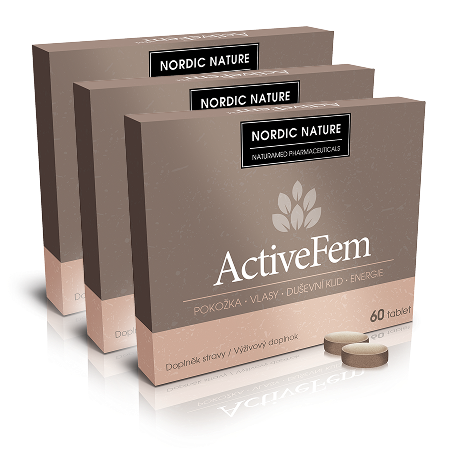Triple pack ActiveFem - 3 měsíční balení